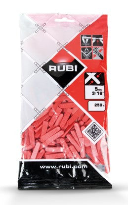 Pene refolosibile pt. montarea placilor ceramice 5mm, 250 buc. - RUBI-2396