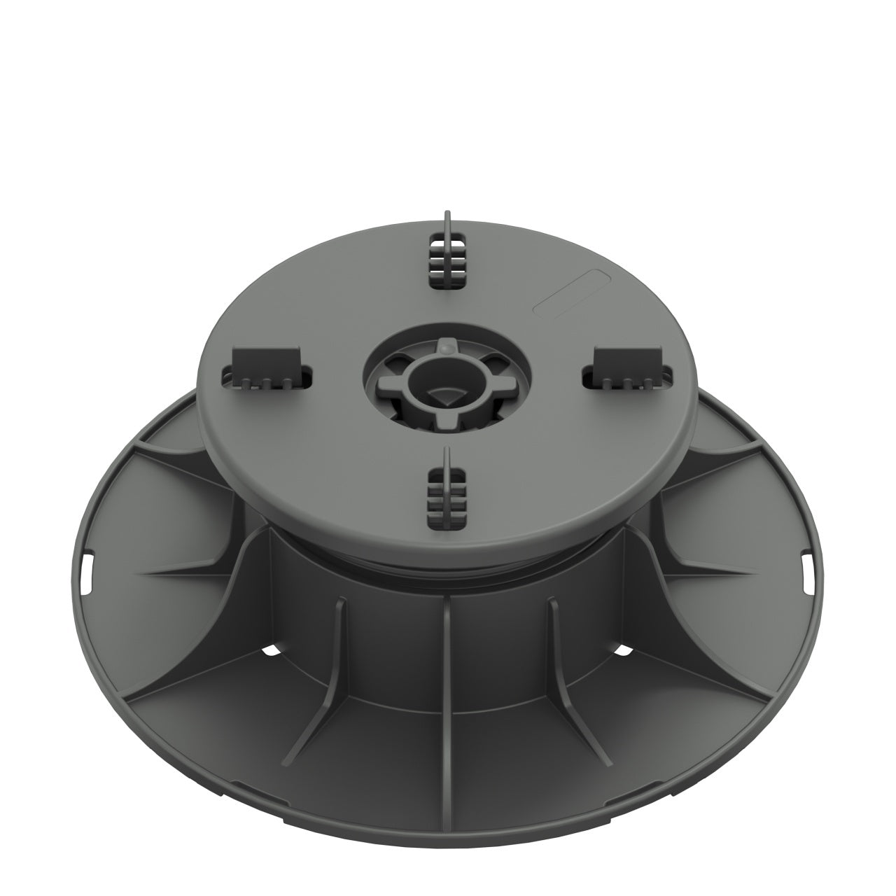 Plot / Piedestal / Suport reglabil 50-80(mm) pentru gresie / pardoseli inaltate cu compensator de panta (autonivelare), rost 4mm, Special Evolve Italprofili - IP-181.3+182.04