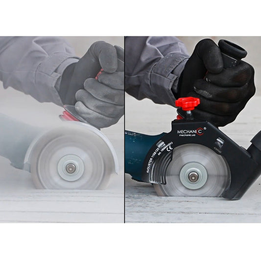 Protectie si extractie praf AirDUSTER 115-125 pentru taieri cu polizor unghiular 115-125mm - DiStar-19568442013