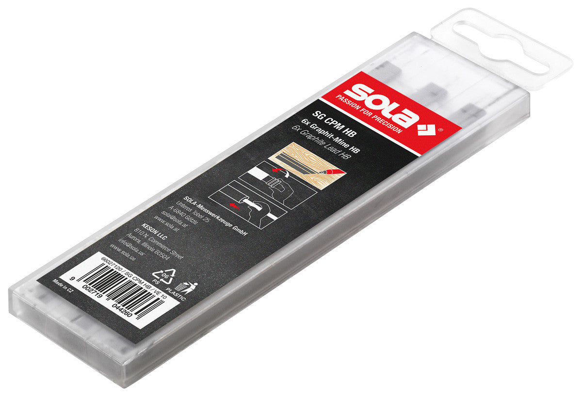 Rezerve grafit HB pentru creion mecanic marcator CPM - Sola-66027120