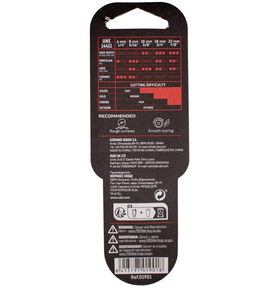 Roata de taiere / marcare, ∅22mm - Extreme - RUBI-1901