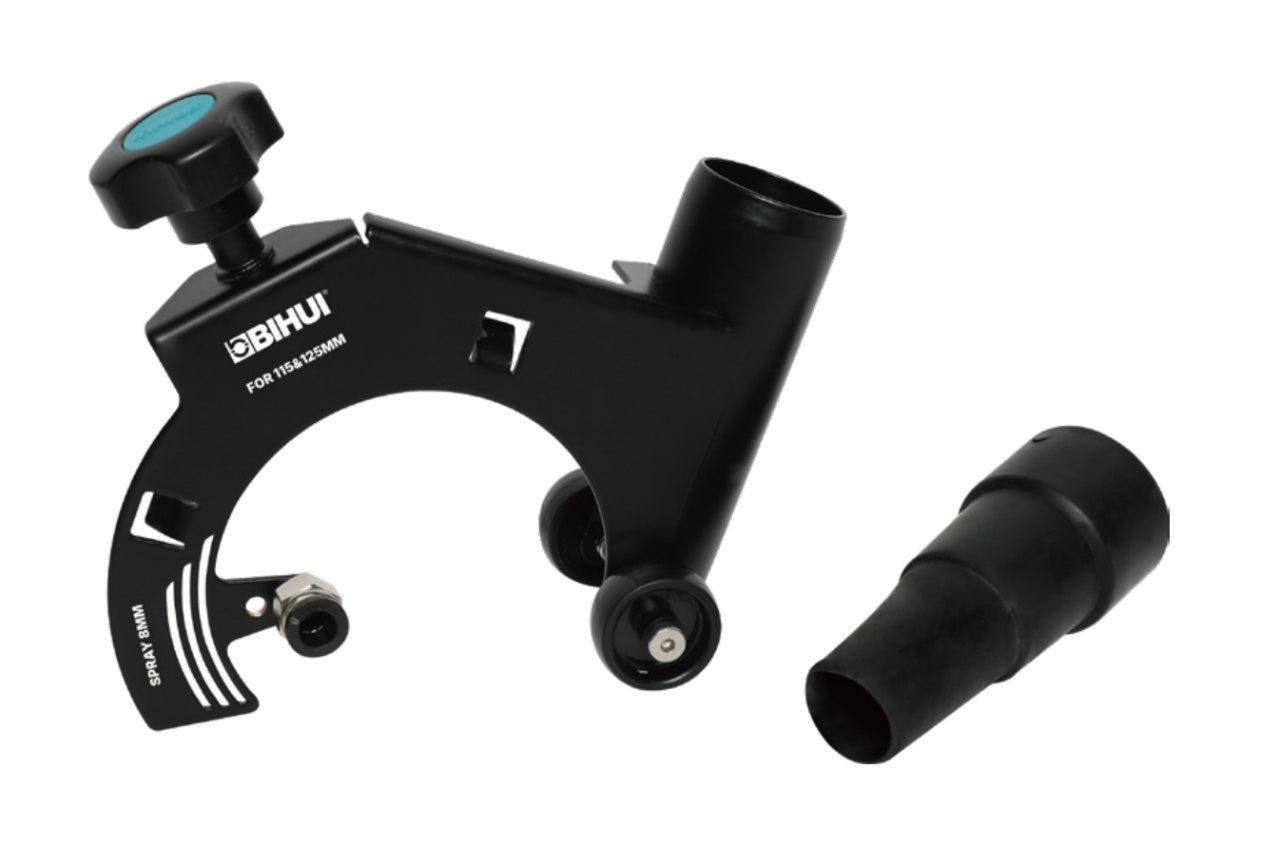 Sistem protectie si extractie praf cu role, pentru taieri cu polizor unghiular 115-125mm - BIHUI-DCFB5