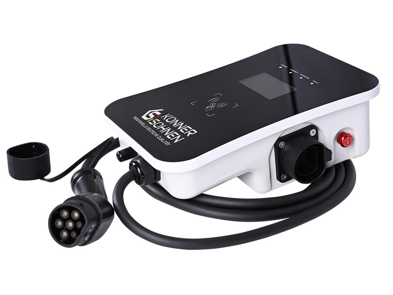 Stație de încărcare pentru vehicule electrice - trifazată, 22 kW, 32A, Tip 2 - KS X32/3