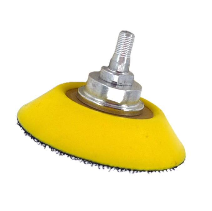 Suport flexibil cu velcro pt. dischete / paduri diamantate si accesorii cu scai Ø50mm - prindere filet M5x0.5mm - CNO-MPU350W-PADSUP50