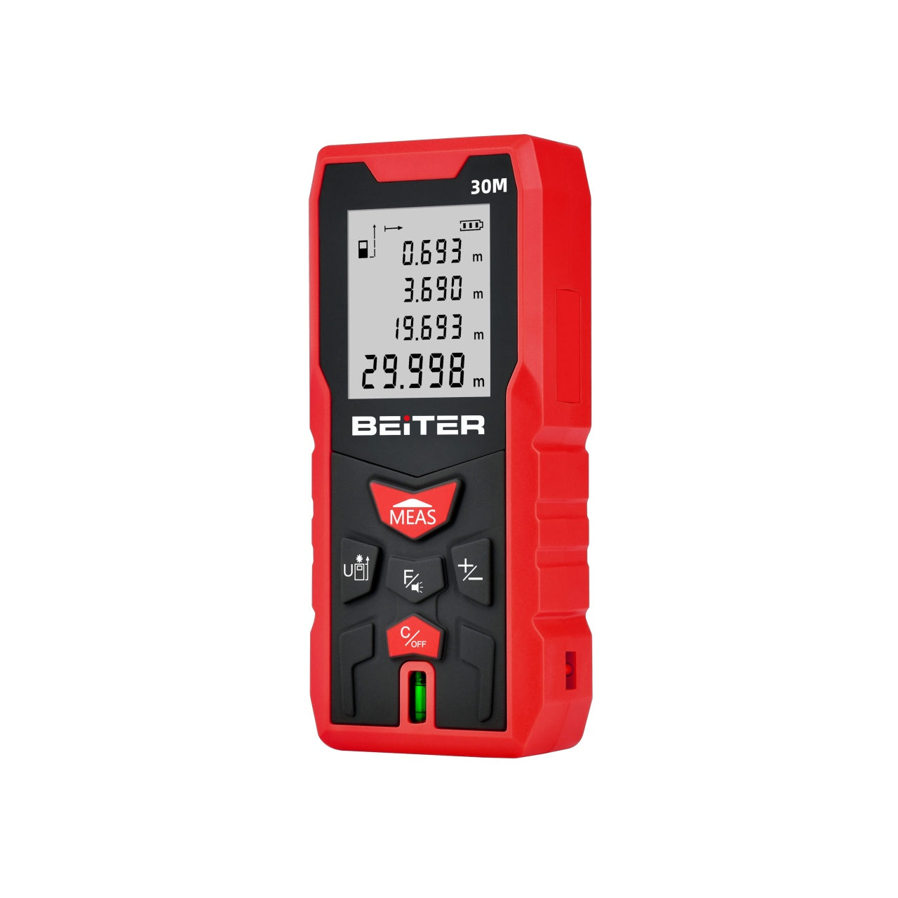 Telemetru Laser rosu 30m - Beiter T30