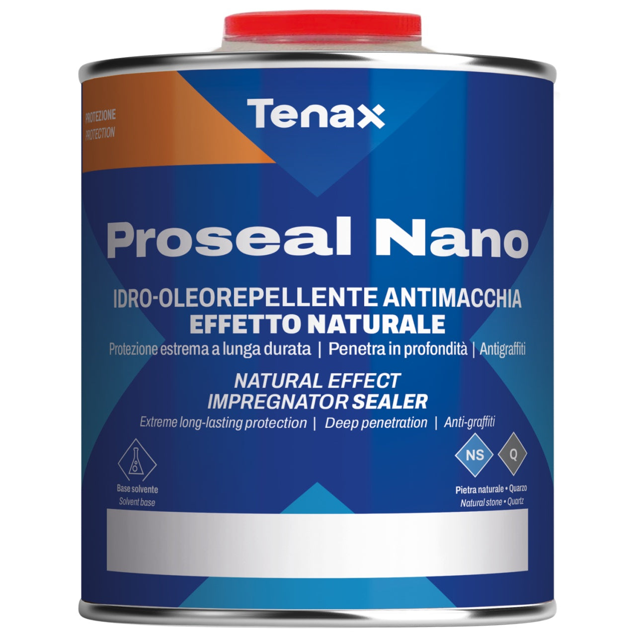 Tratament de protecție pt. rosturi împotriva petelor, hidrofob si oleofob, cu efect natural, Tenax Proseal Nano, 1litru