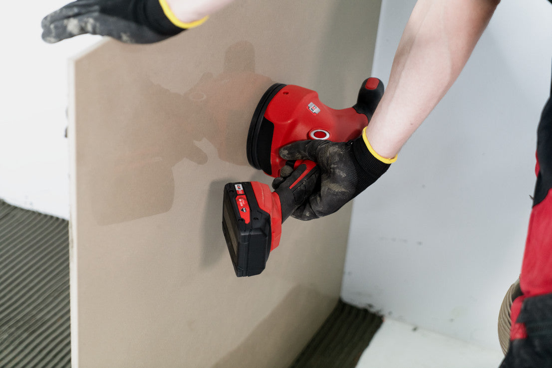 Vibrator cu ventuza pt. placi ceramice, QUAKE (fara acumulator si incarcator inclus), sarcina max. 50kg - RUBI-60953