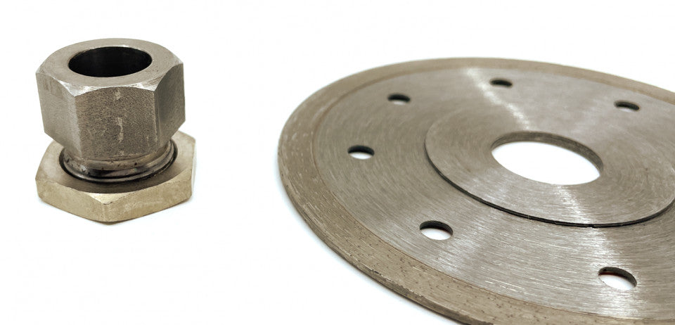 Adaptor 22,2mm la M14 - pentru cupe sau discuri cu interior de 22,2mm pt. prindere M14 - DXDY.QF22M14