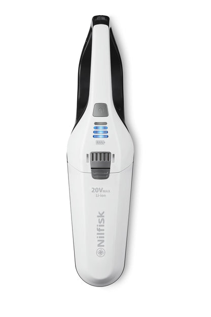Aspirator de mana cu acumulator, Quick 20VMAX ALB fara accesorii - 115W, 0.6litri - Nilfisk-128390016