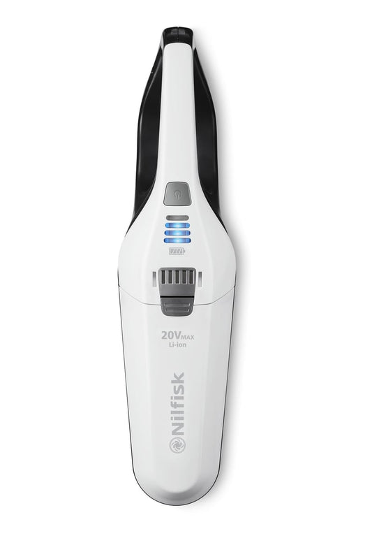 Aspirator de mana cu acumulator, Quick 20VMAX ALB fara accesorii - 115W, 0.6litri - Nilfisk-128390016