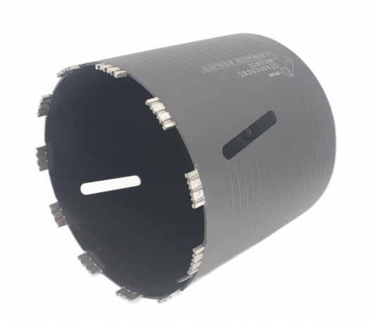 Carota diamantata PREMIUM ø202mm x 180mm x M16 pentru gaurire Beton armat, Zidarie, Granit - DXDY.P0117.202