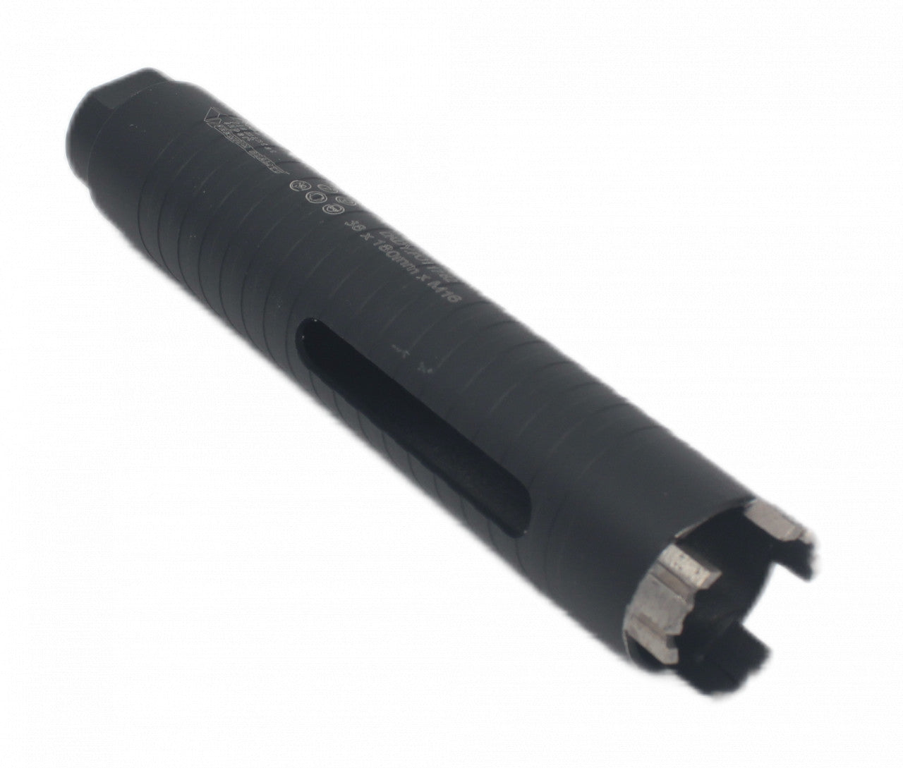 Carota diamantata PREMIUM ø38mm x 180mm x M16 pentru gaurire Beton armat, Zidarie, Granit - DXDY.P0117.38