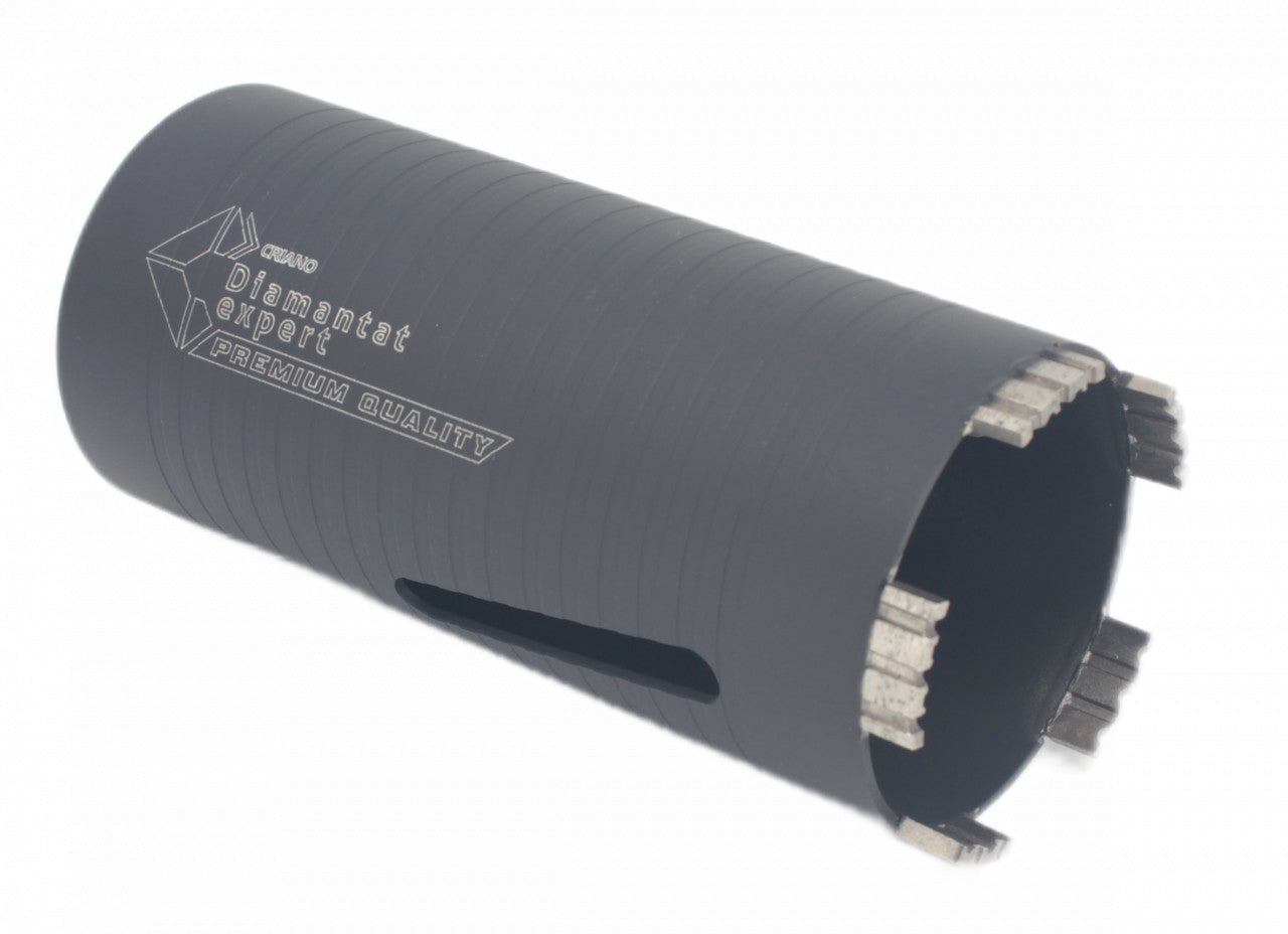 Carota diamantata PREMIUM ø87mm x 180mm x M16 pentru gaurire Beton armat, Zidarie, Granit - DXDY.P0117.87