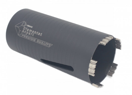Carota diamantata PREMIUM ø87mm x 180mm x M16 pentru gaurire Beton armat, Zidarie, Granit - DXDY.P0117.87