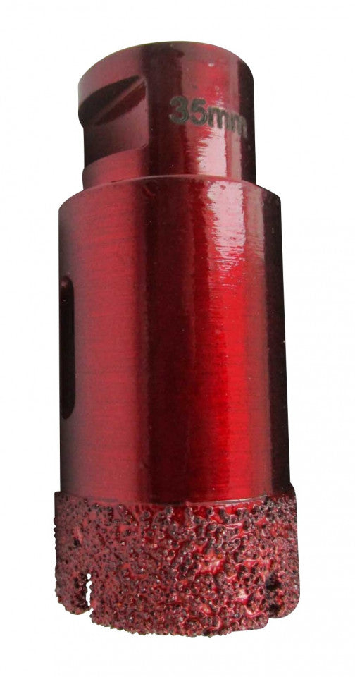 Carota diamantata pt. gresie portelanata & piatra - diam. 35mm - Premium - DXDH.80408.35