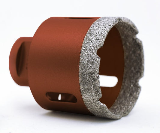 Carota diamantata pt. gresie portelanata & piatra - diam. 43mm - Profesional Standard - DXDY.REDrill.43