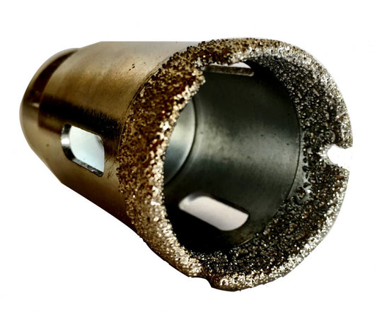 Carota diamantata pt. gresie portelanata & piatra - diam. 55mm - Super Premium - DXDH.80407.55