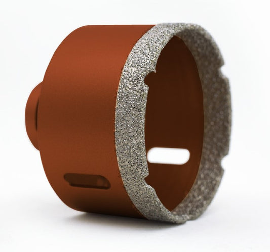 Carota diamantata pt. gresie portelanata & piatra - diam. 82mm - Profesional Standard - DXDY.REDrill.82