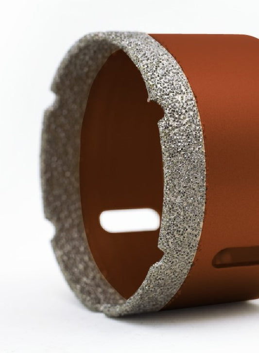 Carota diamantata pt. gresie portelanata & piatra - diam. 82mm - Profesional Standard - DXDY.REDrill.82