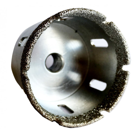 Carota diamantata pt. gresie portelanata & piatra - diam. 82mm - Super Premium - DXDH.80407.82