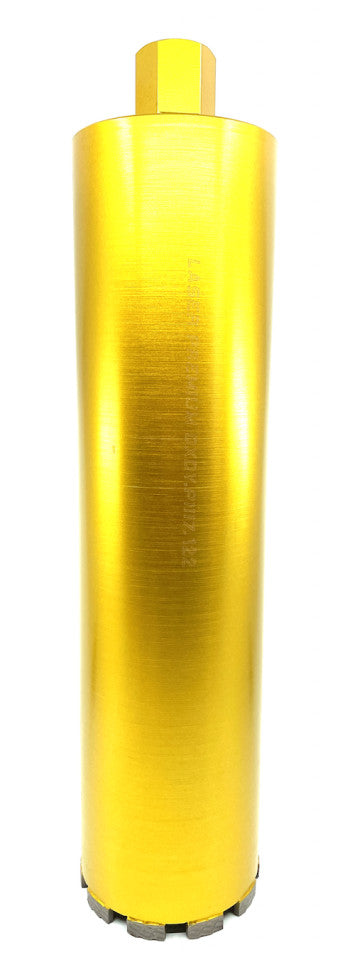 Carota diamantata segment turbo pt. beton armat diam. 182 x 450 (mm) - Premium - DXDY.P1117.182