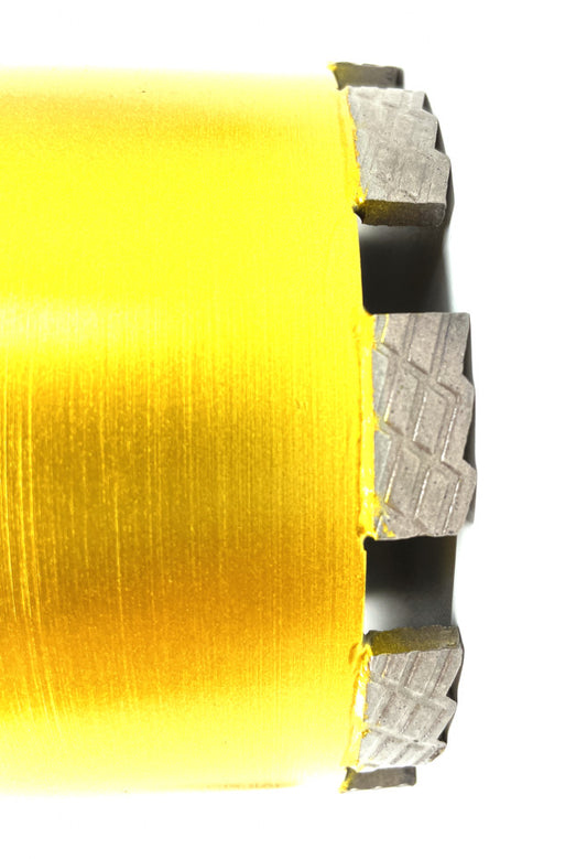 Carota diamantata segment turbo pt. beton armat diam. 77 x 450 (mm) - Premium - DXDY.P1117.077