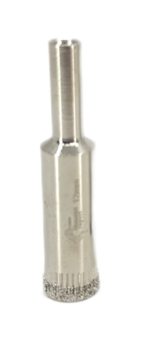 Carota diamantata WETDrill 12mm - gaurire cu apa pt. portelan, faianta, gresie etc. - Profesional Standard. - DXDY.WETDrill.12