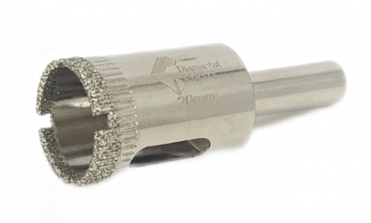Carota diamantata WETDrill 20mm - gaurire cu apa pt. portelan, faianta, gresie etc. - Profesional Standard. - DXDY.WETDrill.20