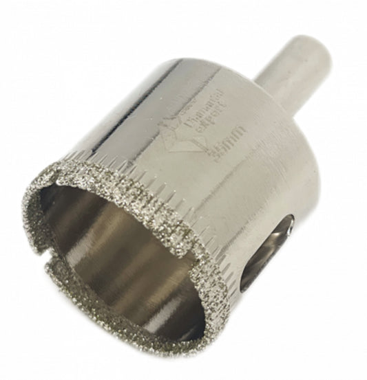 Carota diamantata WETDrill 35mm - gaurire cu apa pt. portelan, faianta, gresie etc. - Profesional Standard. - DXDY.WETDrill.35