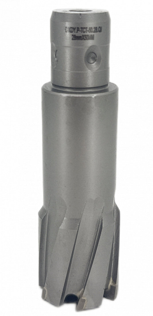 Carota pt. otel din carbura de tungsten, ⌀ 28mm, h=50mm, cu prindere Quick-IN - DXDY.P-TCT-50.28.QI