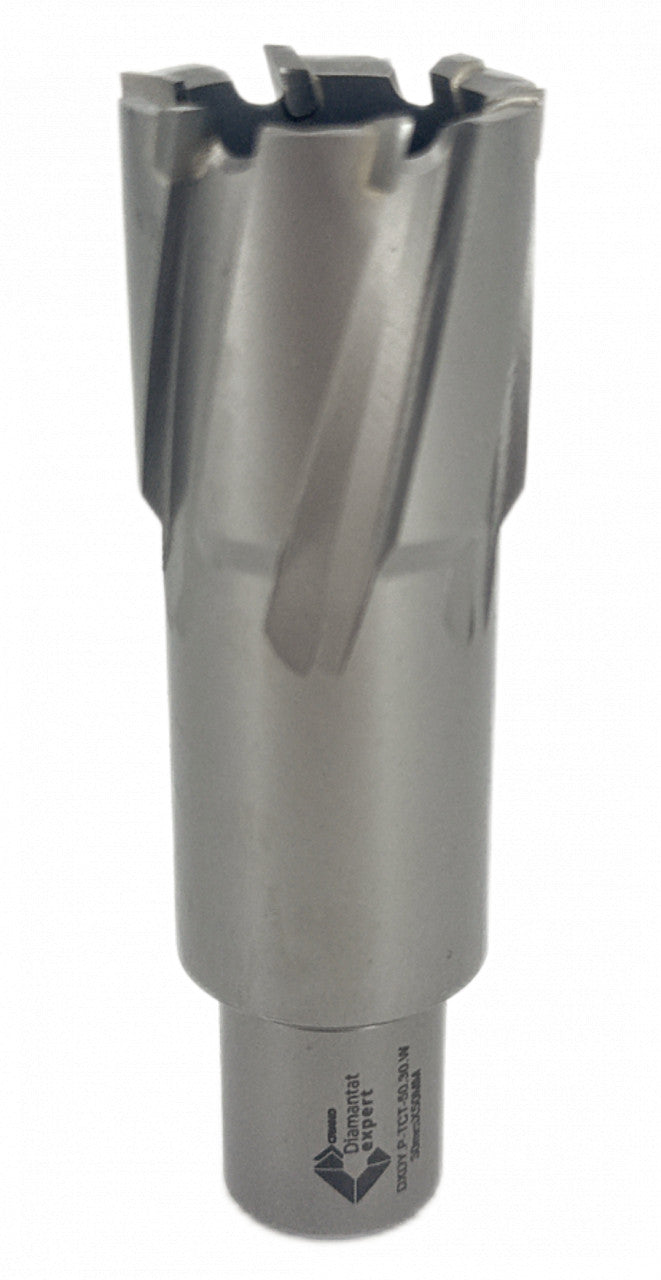 Carota pt. otel din carbura de tungsten, ⌀ 30mm, h=50mm, cu prindere Weldon - DXDY.P-TCT-50.30.W