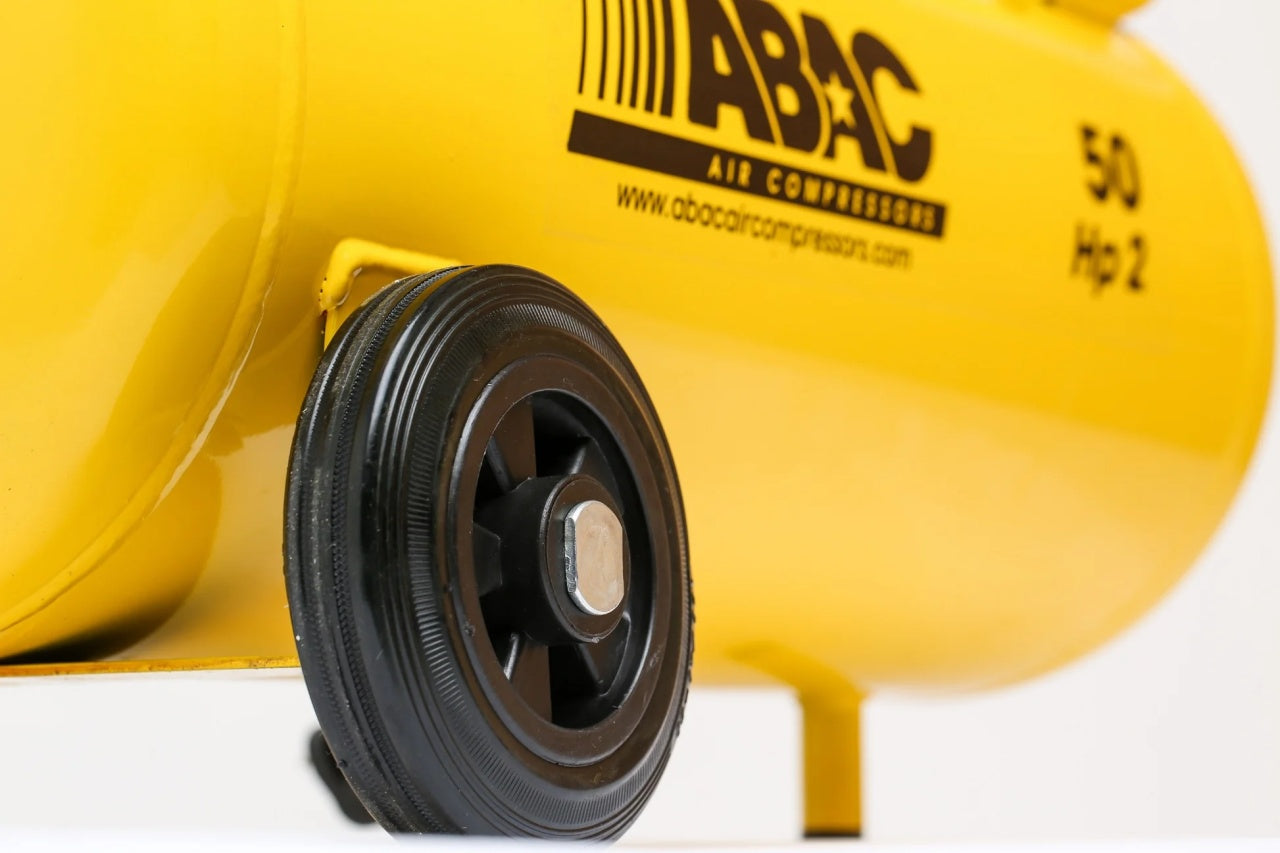 Compresor de aer cu piston - 1.5 kW, 190 L/min, 8 bari - Rezervor 50 Litri - ABAC-MONTE-CARLO-B20-BASELINE