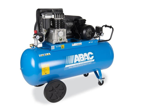 Compresor de aer cu piston - 400V, 4 kW, 653 L/min, 10 bari - Rezervor 270 Litri - ABAC-PRO-B5900B-270-CT5.5
