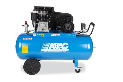 Compresor de aer cu piston - 400V, 4 kW, 653 L/min, 10 bari - Rezervor 270 Litri - ABAC-PRO-B5900B-270-CT5.5