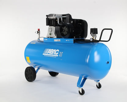 Compresor de aer cu piston - 5.5 kW, 827 L/min, 11 bari - Rezervor 500 Litri - ABAC-PRO-B6000-500-CT7.5-V400-CE