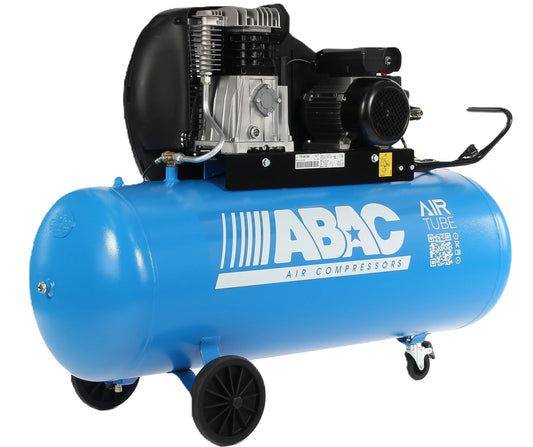 Compresor de aer cu piston Extensive - 230V, 2.2 kW, 393 L/min, 10 bari - Rezervor 200 Litri - ABAC-A39B-200-CM3-4116028552