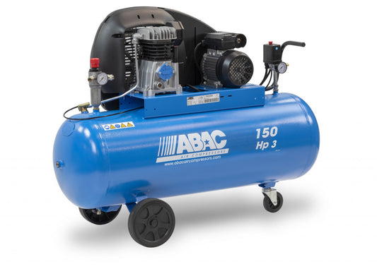 Compresor de aer cu piston gama EXtensive - 2.2 kW, 320 L/min, 10 bari - Rezervor 150 Litri - ABAC-EXT-A29B-150-CM3