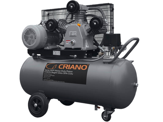 Compresor de aer HEAVY-DUTY Profesional cu piston 4CP, 550 L/min, 10bar - Rezervor 100 litri - CNO-HDP550-100