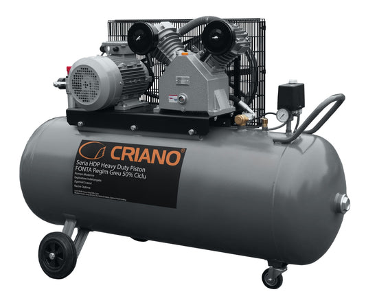 Compresor de aer HEAVY-DUTY Profesional cu piston 5.5CP, 700 L/min, 13bari - Rezervor 270 litri - CNO-HDP700-270-13V