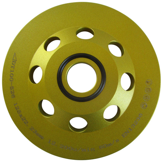 Cupa diamantata EASY pt. inlaturat adeziv, vopsea, epoxi - PCD-circular 125x22.2mm Premium - DXDH.4016.125.4.4