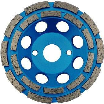 Cupa diamantata rand dublu diamant pt. Abrazive 100x22.2mm Premium - DXDH.4507.100AB