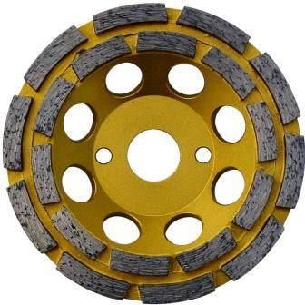 Cupa diamantata rand dublu diamant pt. Abrazive 125x22.2mm Super Premium - DXDH.4607.125AB