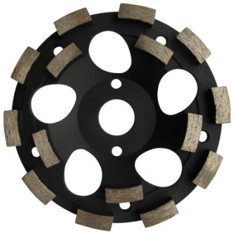 Cupa diamantata rand dublu diamant pt. Sapa/Abrazive 125x22.2mm Premium - DXDH.4307.125