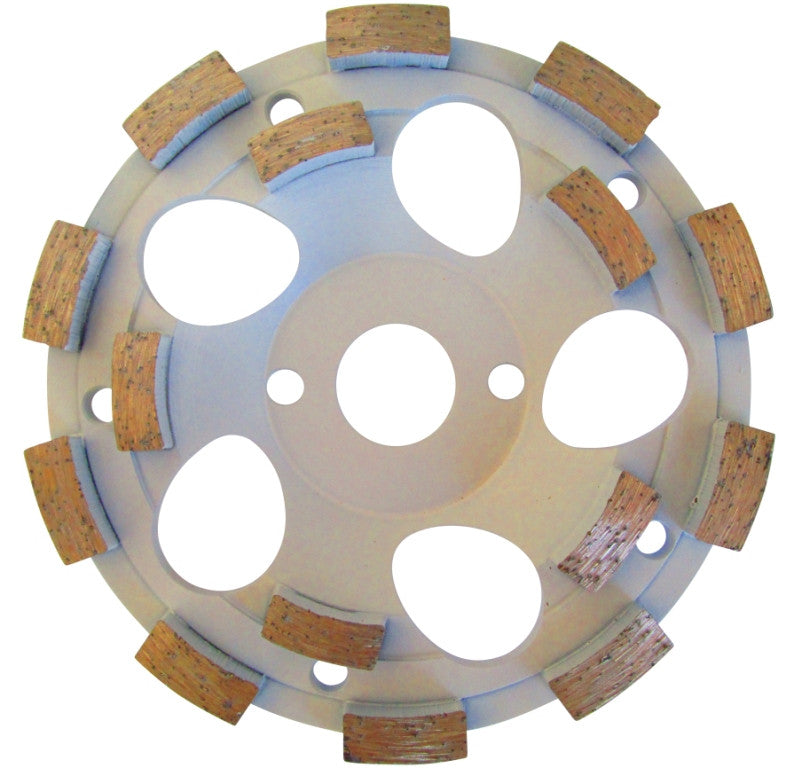 Cupa diamantata rand dublu "dinti scurti" - Beton 125x22.2mm Profesional Standard - DXDH.4207.125