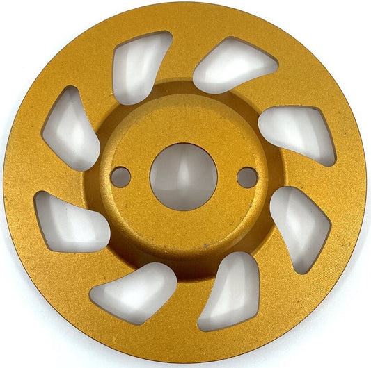 Cupa diamantata segment tip ventilator - Beton/Abrazive 125x22.2mm Premium - DXDY.PSCC.125