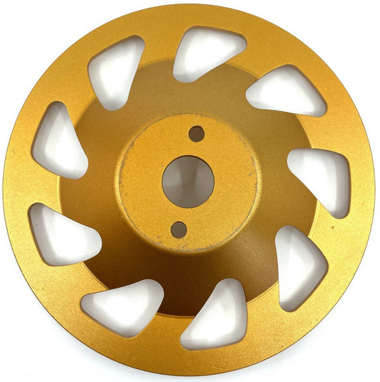 Cupa diamantata segment tip ventilator - Beton/Abrazive 180x22.2mm Premium - DXDY.PSCC.180