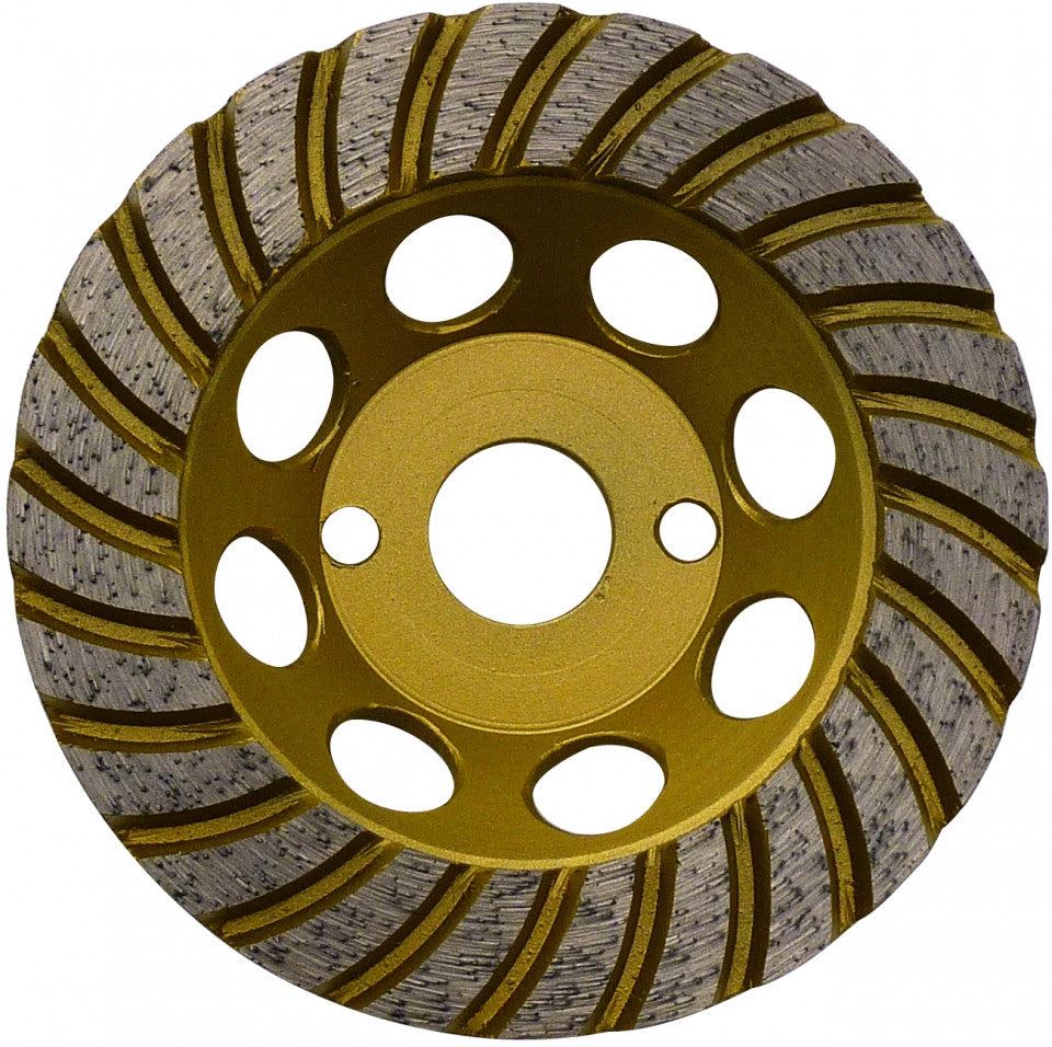 Cupa diamantata Turbo pt. Beton/Granit 125x22.2mm Super Premium - DXDH.4807.125C