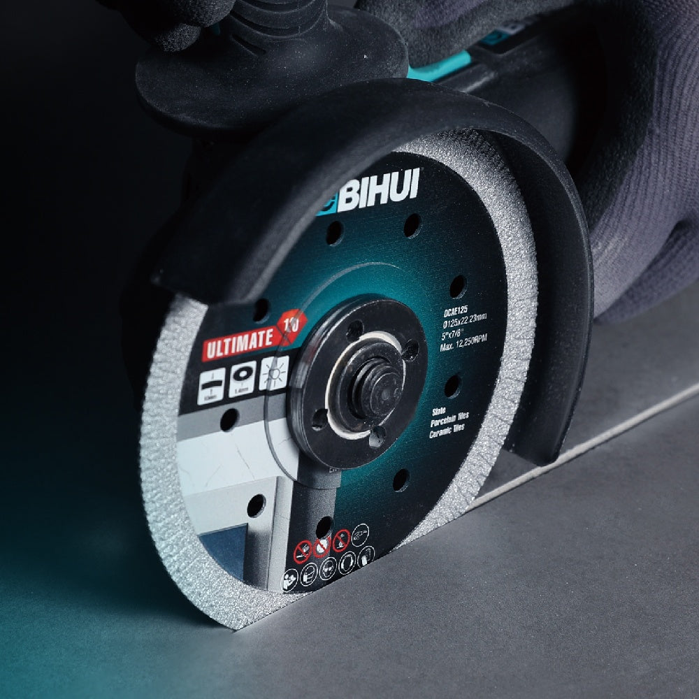 Disc Diamantat pt. Materiale dure, Portelan, Placi ceramice, 115x22.2 (mm) Ultimate BDT - BIHUI-DCAE115