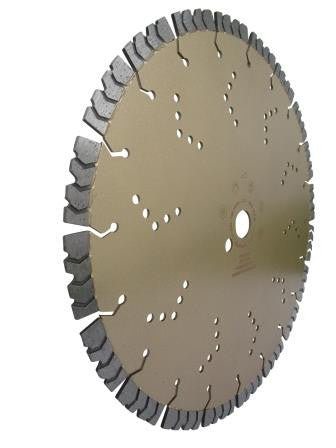 Disc DiamantatExpert pt. Beton armat extrem de dur & piatra - SHARK 400mm Super Premium - DXDY.2040.400