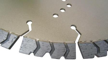 Disc DiamantatExpert pt. Beton armat extrem de dur & piatra - SHARK 450mm Super Premium - DXDY.2040.450